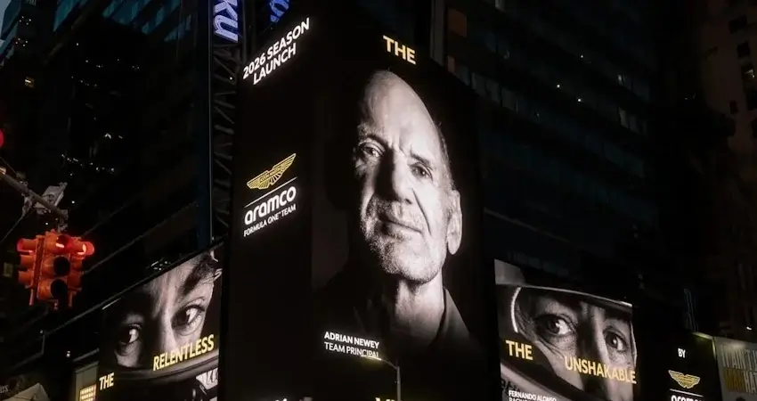 Презентация Aston Martin AMR26 в Саудовской Аравии. Смотреть онлайн 9 февраля в 22:00