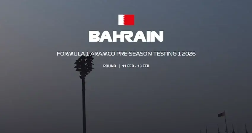 Предсезонные тесты Бахрейн 2026. Первый день. Смотреть онлайн 11 февраля 18:00 по МСК