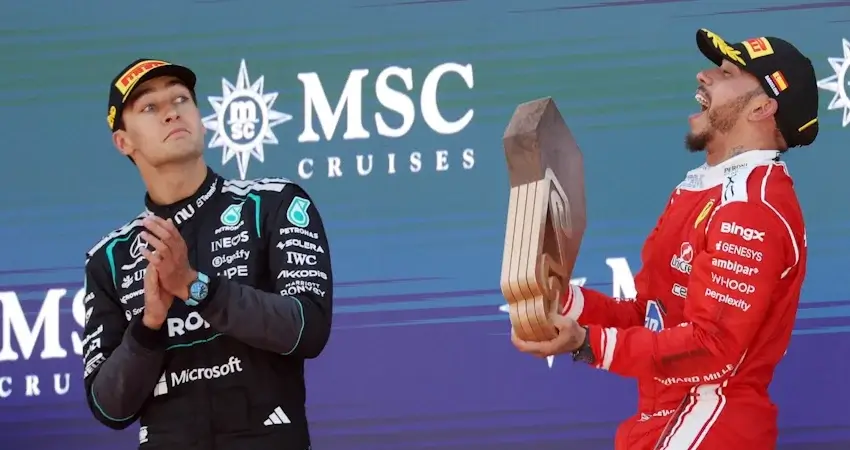 Расселл: Ferrari уже угрожает Mercedes