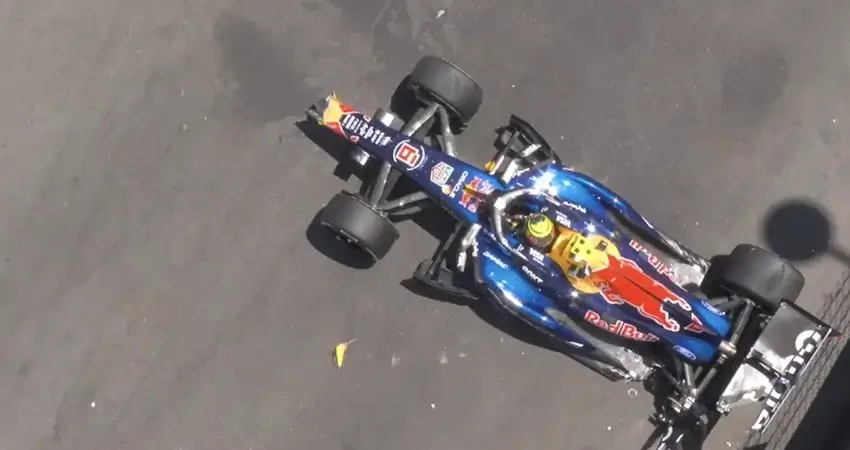 Странная авария Исаака Хаджара остановила FP1 в Монако