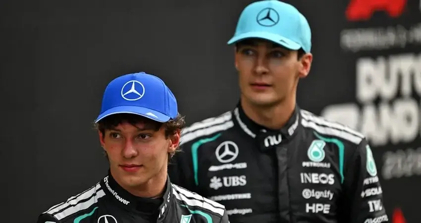 Расселл о приказе Mercedes