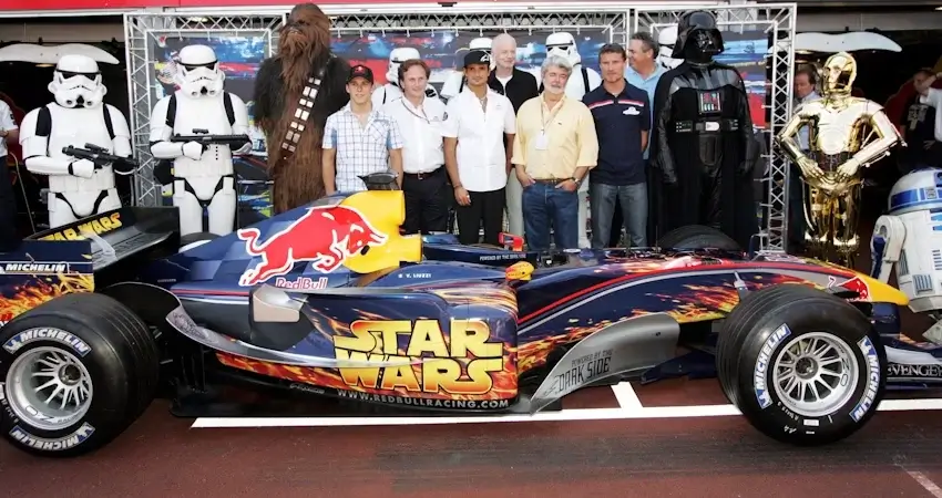 Как Star Wars заглянули в Формулу-1