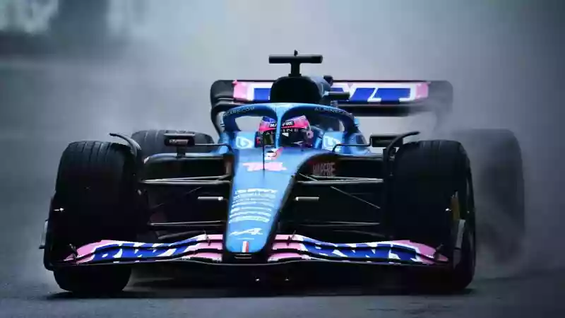 FP3: Алонсо обошел Гасли на 0,053 секунды на дождевой финальной тренировке в Монреале
