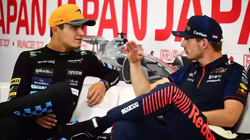 Ландо Норрис опровергает заявления Тото Вольфа о том, что Макс Ферстаппен пользуется благосклонностью Red Bull в области дизайна автомобилей