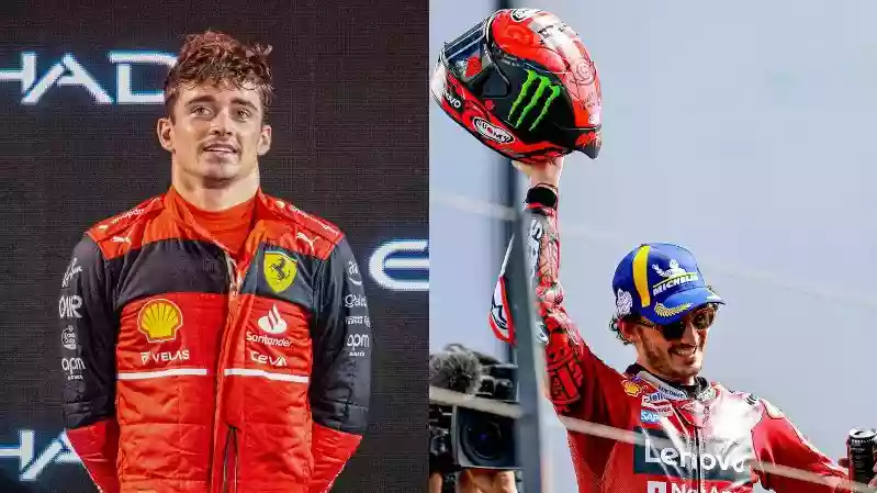 Чемпион MotoGP считает, что пилот Ferrari Шарль Леклерк находится на уровне Макса Ферстаппена и Льюиса Хэмилтона