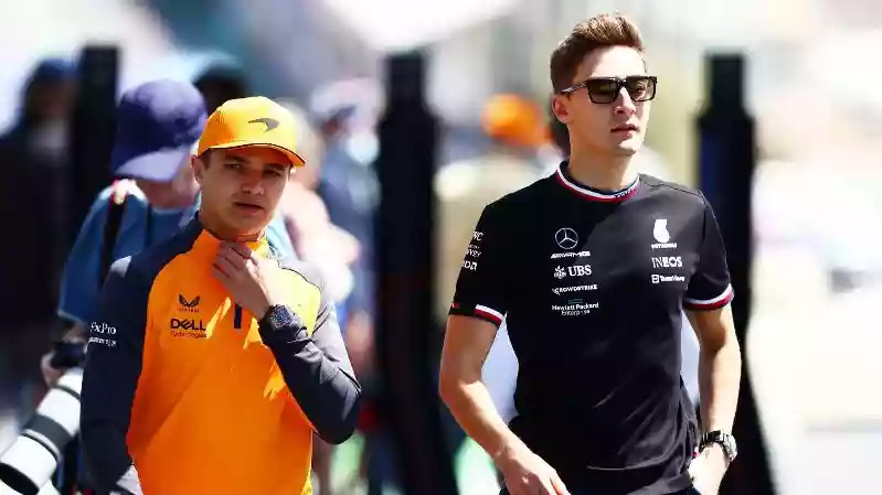 Джордж Рассел и Ландо Норрис произвели впечатление на британского чемпиона мира Формулы-1