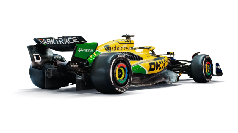McLaren представляет специальную ливрею в честь Айртона Сенны на Гран-при Монако Формулы-1