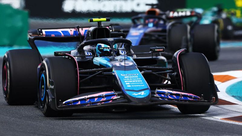 «Это очень мало», — бывший босс Alpine раскритиковал команду за одно очко, заработанное в Майами.