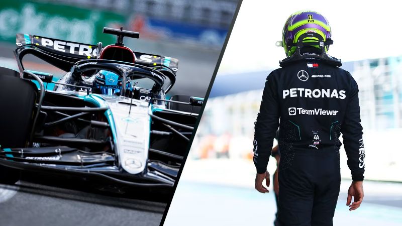 Расселл ищет ответы после двойного выбывания Mercedes из второго сегмента квалификации на спринт в Майами, а Хэмилтон готовится к тяжелому» спринту.